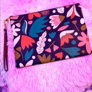 Fossil Wristlet Pouch with card slots